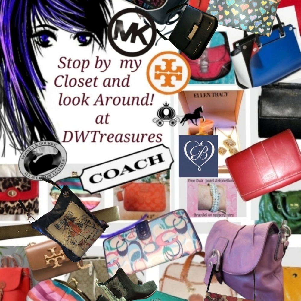 Coach black leather shoulder bag - Picture 8 of 8